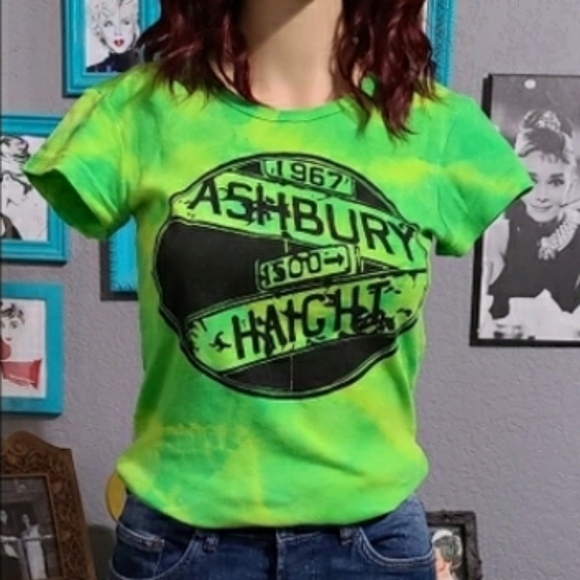 SF Ashbury-Haight ✌Tie-dye T-Shirt - Picture 6 of 10